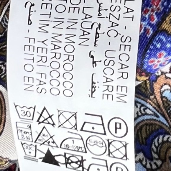 NEW! Zara Satin Kimono Style Paisley Pattern Tunic Mini Dress, Belted Oversized - Picture 13 of 15